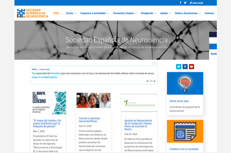 La SENC estrena página web y Secretaría Técnica