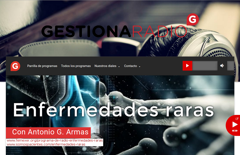 La SENC participa en el programa “Enfermedades Raras” de Gestiona Radio