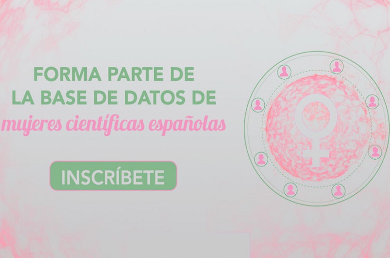 Forma parte de la primera base de datos de mujeres científicas  ¡INSCRÍBETE!
