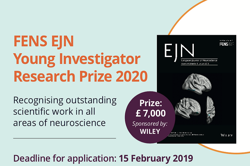 European Journal Neuroscience Young Investigator Prize