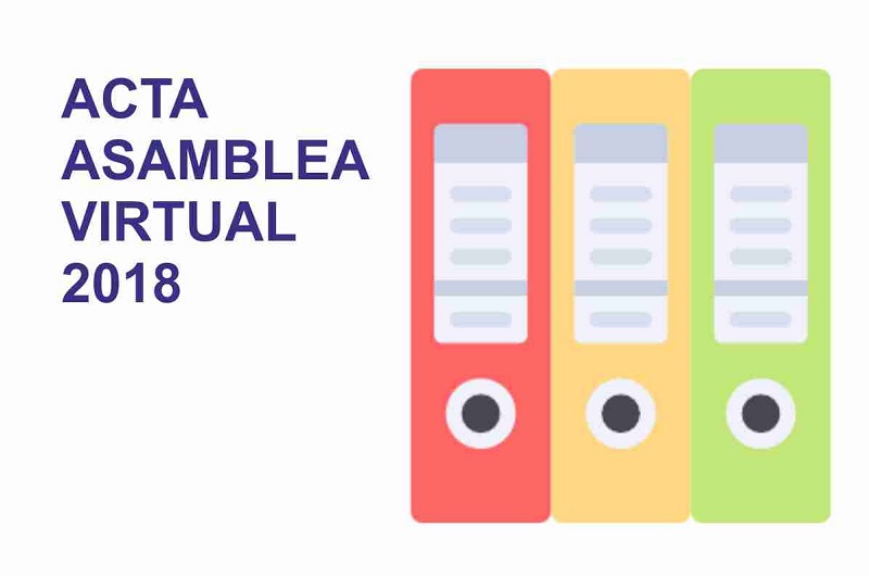Acta de la Asamblea Virtual 2018
