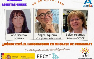 Webinar ¿Dónde está el laboratorio de ciencias en mi clase de Primaria?